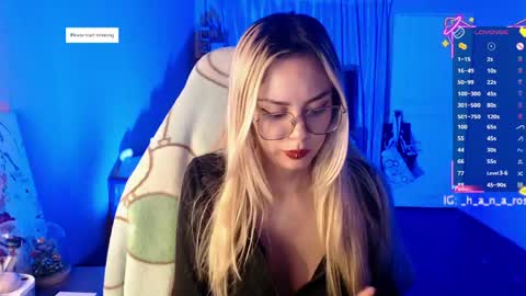 Hana online show from April 12, 1:19 am