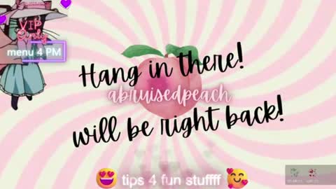 Peach online show from June 17, 3:08 am