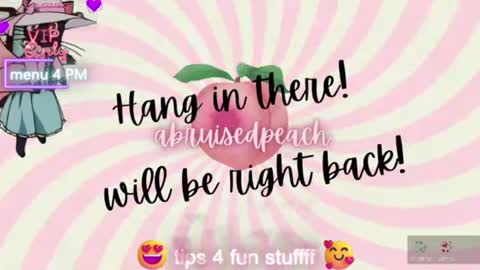 Peach online show from June 10, 2:55 am