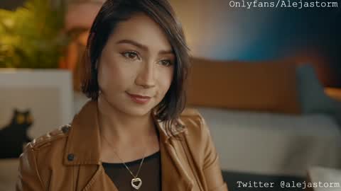 Snapshot of alejastorm chatting on February 1, 2:37 am Alejandra online show from February 1, 2:37 am