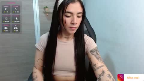 Snapshot of alice_rose5 chatting on September 16, 3:25 am Alice online show from September 16, 3:25 am