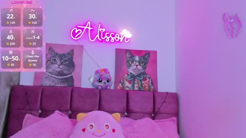 Alisson  online show from April 9, 2:11 pm