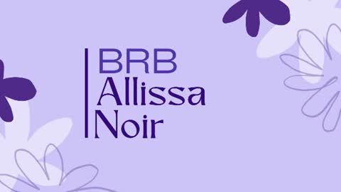Allissa  online show from July 9, 2:25 am