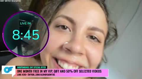 Alondra Suarez online show from July 11, 2:50 pm