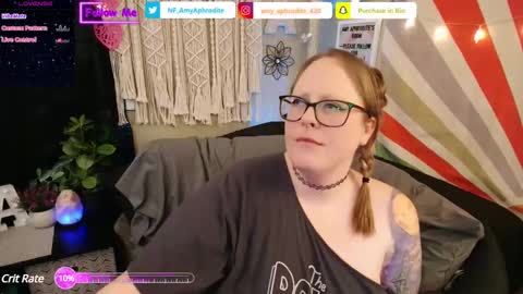  Amy Aphrodite  online show from February 7, 9:05 am