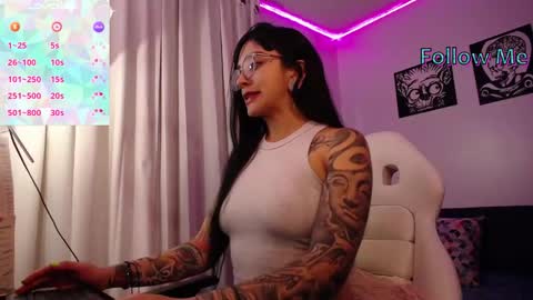 Snapshot of angela_lauren chatting on October 1, 2:38 am Angela online show from October 1, 2:38 am