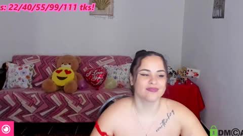 Snapshot of anissyax chatting on February 14, 7:07 am AnissyaX online show from February 14, 7:07 am