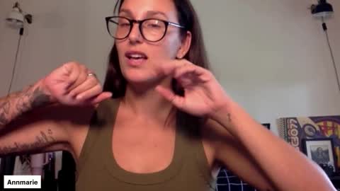 Snapshot of annmarieferrara chatting on October 13, 6:10 pm Ann online show from October 13, 6:10 pm