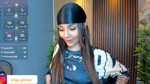 Snapshot of arigy_gomez chatting on October 21, 9:41 pm Arigy Everyday From 1430 to 2130 Col Time online show from October 21, 9:41 pm