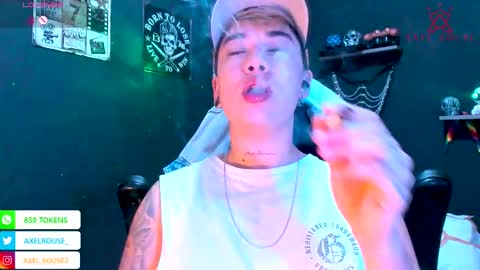 Axel Rouse online show from January 18, 10:28 pm