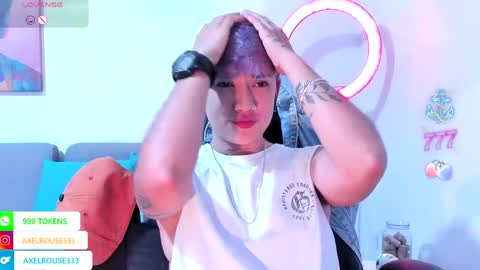 Axel Rouse online show from April 18, 1:30 am