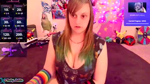 BabyZelda online show from February 23, 2:18 pm