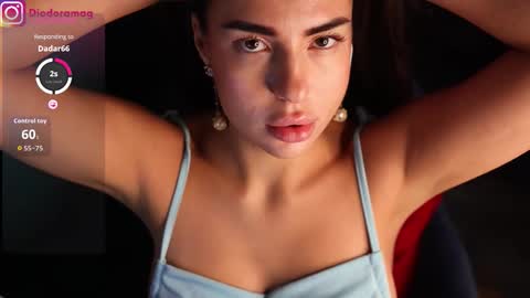 Snapshot of diodoramag chatting on September 25, 4:50 pm Diodora Magenta online show from September 25, 4:50 pm