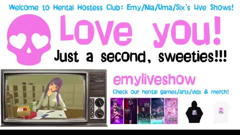 Snapshot of emyliveshow chatting on February 21, 3:10 pm Hentai Hostess Club online show from February 21, 3:10 pm