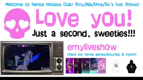 Snapshot of emyliveshow chatting on February 25, 5:19 am Hentai Hostess Club online show from February 25, 5:19 am