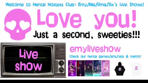 Snapshot of emyliveshow chatting on March 4, 3:26 pm Hentai Hostess Club online show from March 4, 3:26 pm
