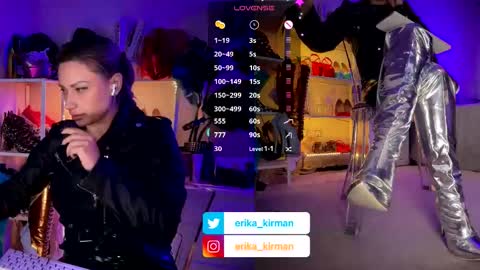 Erika      online show from January 9, 2:32 pm