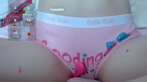 Foxxxette online show from September 13, 11:51 am