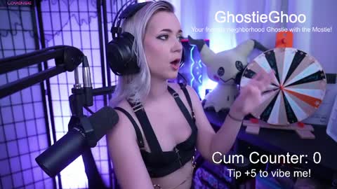 Ghostie online show from April 3, 12:08 am