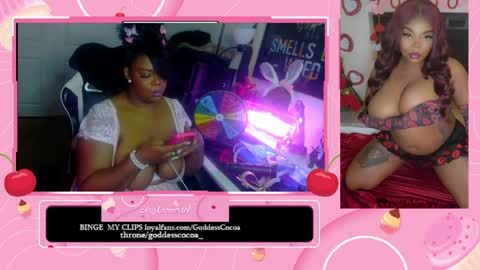 Goddess Cocoa online show from April 5, 11:04 pm