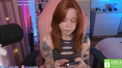 I am Gwen  online show from April 7, 2:35 am