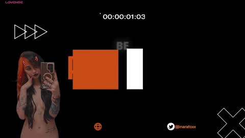 Inarafoxx online show from January 8, 3:29 am