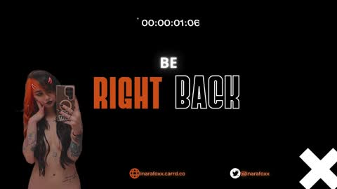 Inarafoxx online show from December 24, 3:38 am