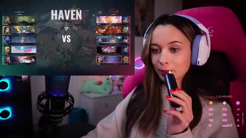 Angelina online show from March 10, 10:13 pm