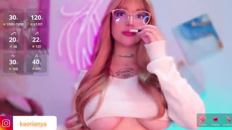 Kaori online show from February 24, 2:22 am