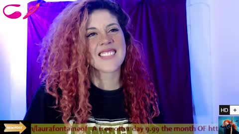 Snapshot of laura_fountain_ chatting on January 18, 11:55 pm weedcam Curly Laura OF online show from January 18, 11:55 pm