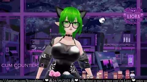 im Liora uwu   online show from September 25, 2:21 am