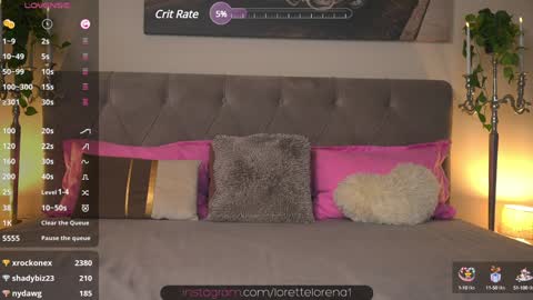 LoretteLorena online show from January 25, 8:10 pm