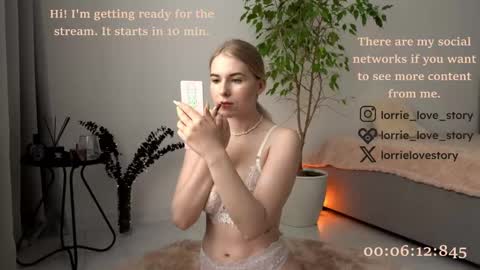 Lorrie online show from February 12, 4:00 pm