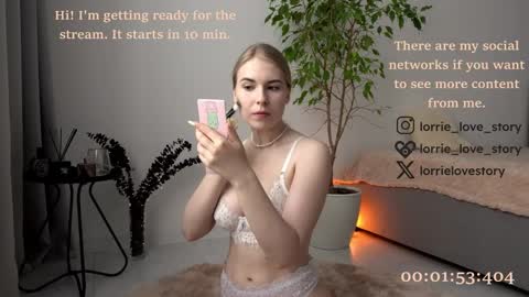 Lorrie online show from February 16, 2:54 pm