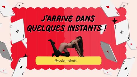 Lucie hot follow me on  online show from December 28, 8:36 pm