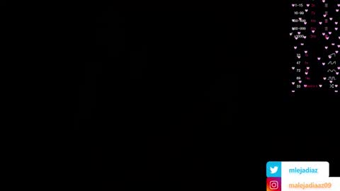 Snapshot of malejadiaz_ chatting on October 21, 7:51 pm Maleja Diaz online show from October 21, 7:51 pm