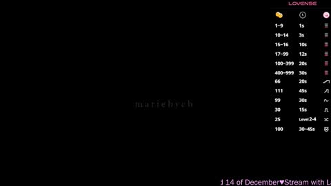 Maria  online show from November 30, 3:05 pm