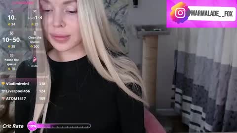 Marmalade Fox online show from March 6, 4:02 pm