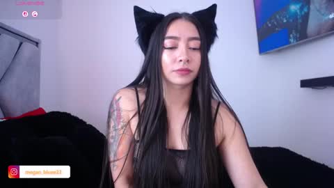 Megan Bluee online show from October 17, 2:31 pm