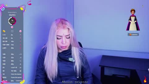 Megan rose online show from March 11, 1:32 am