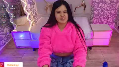 Snapshot of mellani_tay chatting on March 3, 3:05 am Mellani  online show from March 3, 3:05 am