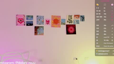 Melania online show from December 20, 9:08 pm