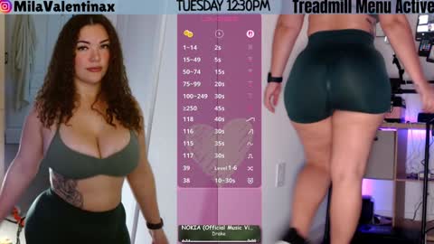 Mila Valentina online show from March 3, 5:30 pm