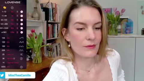 Snapshot of misstheacamille chatting on March 1, 7:48 pm MissThea online show from March 1, 7:48 pm