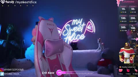 mysweetalice online show from February 9, 7:05 pm