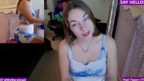 Snapshot of mymaryangel chatting on December 20, 1:58 am mymaryangel online show from December 20, 1:58 am