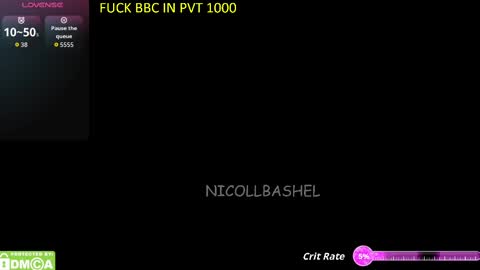 Snapshot of nicollbashel chatting on October 2, 8:08 am Nicoll  Independent model online show from October 2, 8:08 am