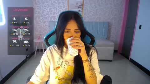 Snapshot of ninfa_ch chatting on February 3, 11:09 am Ninfa online show from February 3, 11:09 am