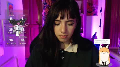 Snapshot of ninfa_ch chatting on October 9, 11:42 pm Ninfa online show from October 9, 11:42 pm
