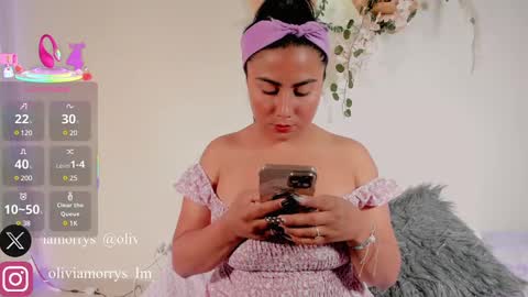Snapshot of olivia_morrys chatting on February 19, 3:16 pm Olivia happyness online show from February 19, 3:16 pm